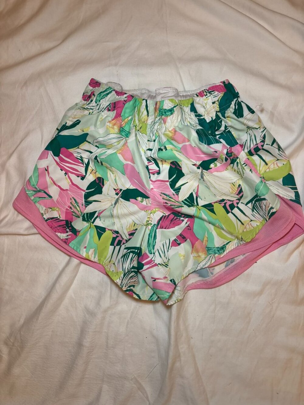 Athletic Works Women’s Small 4-6 Floral Swim Skort Tropical Print Beach Summer